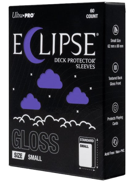 16716 - 60 ECLIPSE DECK PROTECTOR SLEEVES - SMALL - GLOSS - ROYAL PURPLE - Immagine 2