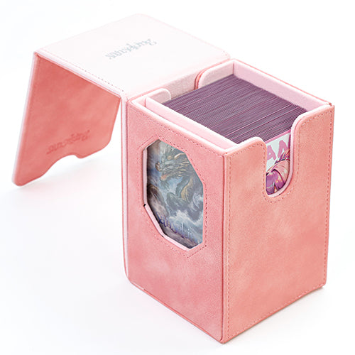 SANSEKING - DECK BOX (240+ CARDS) - ZUO BO GUI SERIES - PINK - Immagine 4