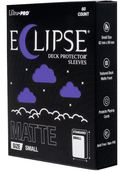 16696 - 60 ECLIPSE DECK PROTECTOR SLEEVES - SMALL - MATTE - ROYAL PURPLE - Immagine 2