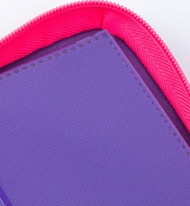 SANSEKING - 9-POCKET ZIP BINDER - 151 SERIES - 151 PURPLE - Immagine 4