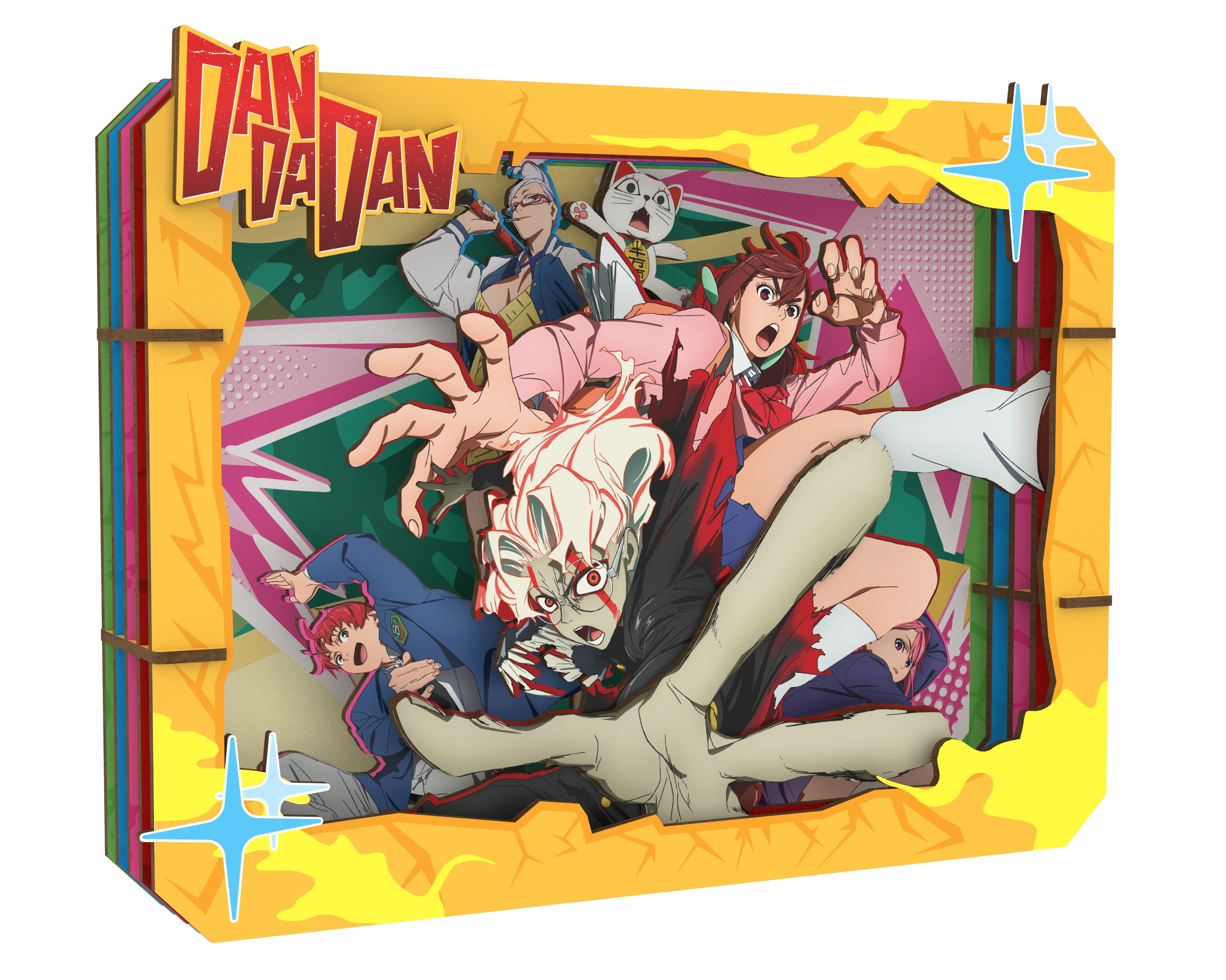 DANDADAN - WOODEN GALLERY - L - SUPERNATURAL BATTLE - Immagine 2