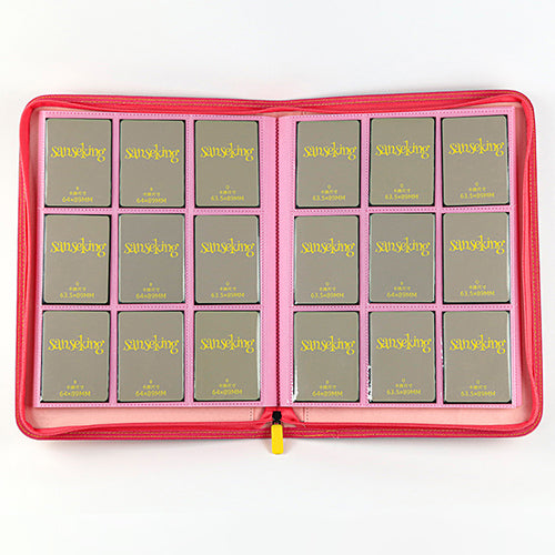 SANSEKING - 9-POCKET SIDE LOADING ZIP BINDER - YELLOW - Immagine 5