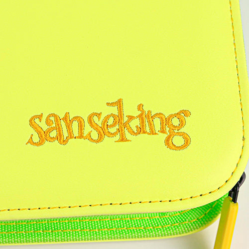 SANSEKING - 9-POCKET SIDE LOADING ZIP BINDER - FLUORESCENT - Immagine 4