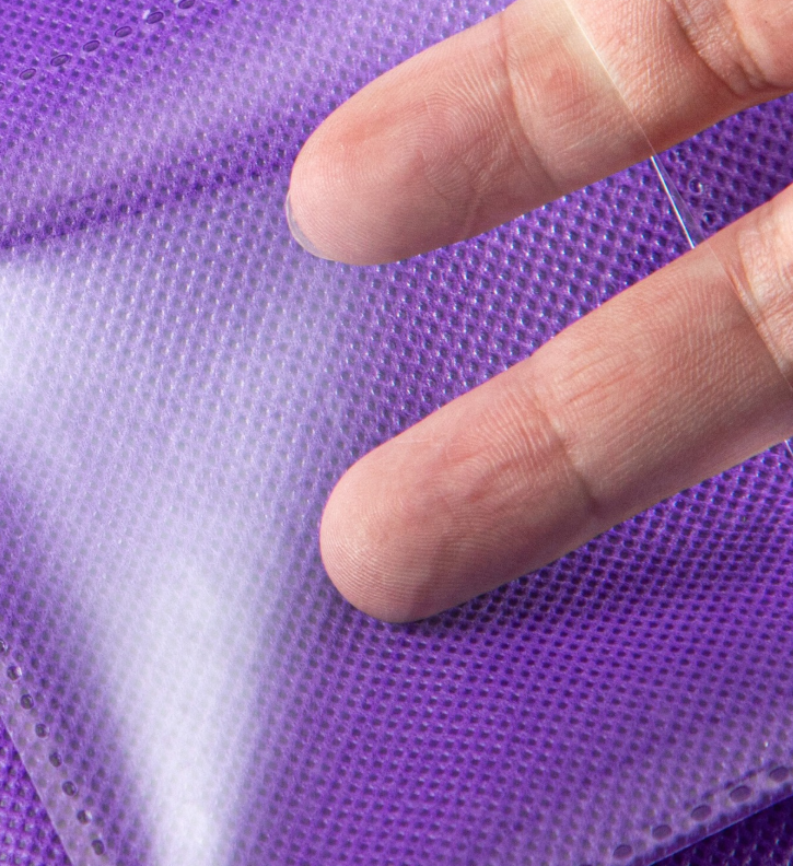 SANSEKING - 9-POCKET SIDE LOADING ZIP BINDER - LEATHER - PURPLE - Immagine 4