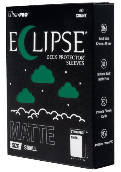 16695 - 60 ECLIPSE DECK PROTECTOR SLEEVES - SMALL - MATTE - FOREST GREEN - Immagine 2