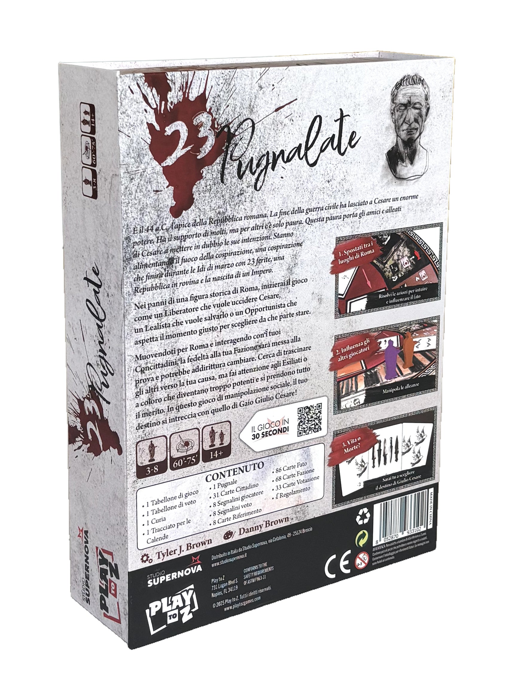 23 PUGNALATE - TRADIRAI GIULIO CESARE? - Immagine 2