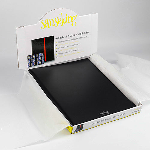 SANSEKING - 9-POCKET PP BINDER - BLACK STRAP - Immagine 7
