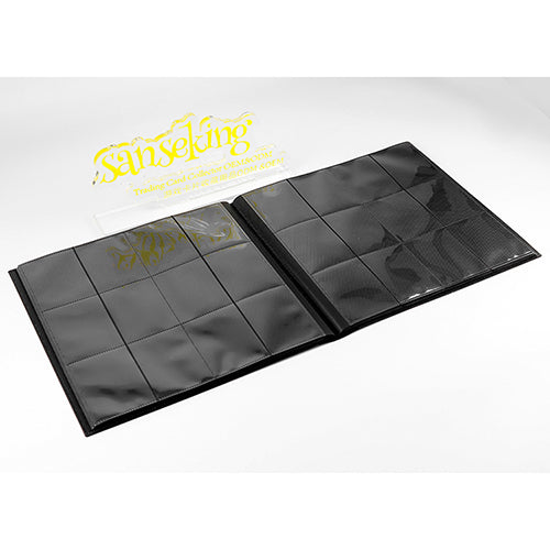 SANSEKING - 12-POCKET PP BINDER - BLACK STRAP - Immagine 4
