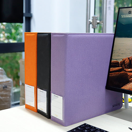 SANSEKING - 9-POCKET RING BINDER - ORANGE - Immagine 5