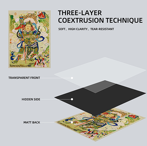 SANSEKING - 64 DUAL SLEEVES - THE FOUR HEAVENLY KINGS - 67X96 - VIRUDHAKA - Immagine 4