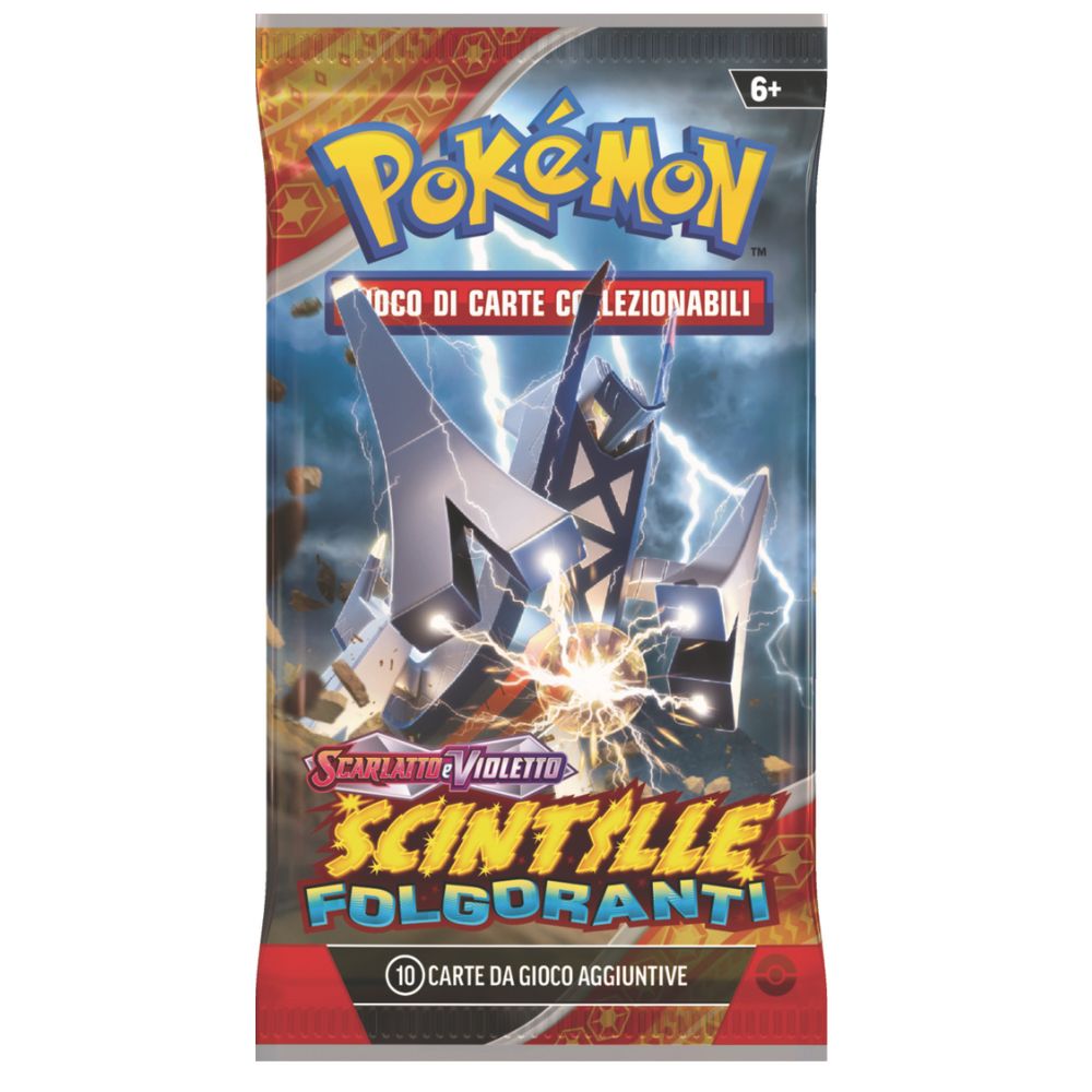 PK60565-I - POKEMON - BOX 36 BUSTE - SCARLATTO E VIOLETTO - SV08 - SCINTILLE FOLGORANTI - Immagine 5