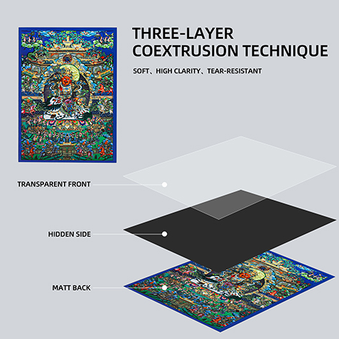 SANSEKING - 85 ART SLEEVES - THANG-KA VAISRAVANA - 67X92 - Immagine 5