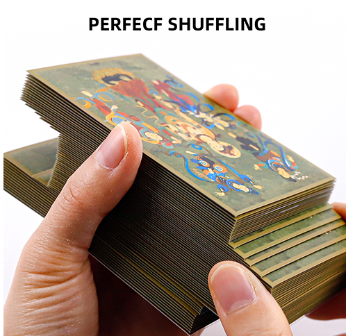 SANSEKING - 64 ART SLEEVES - FLYING APSARAS IN DUNHUANG - 67X92 - Immagine 3