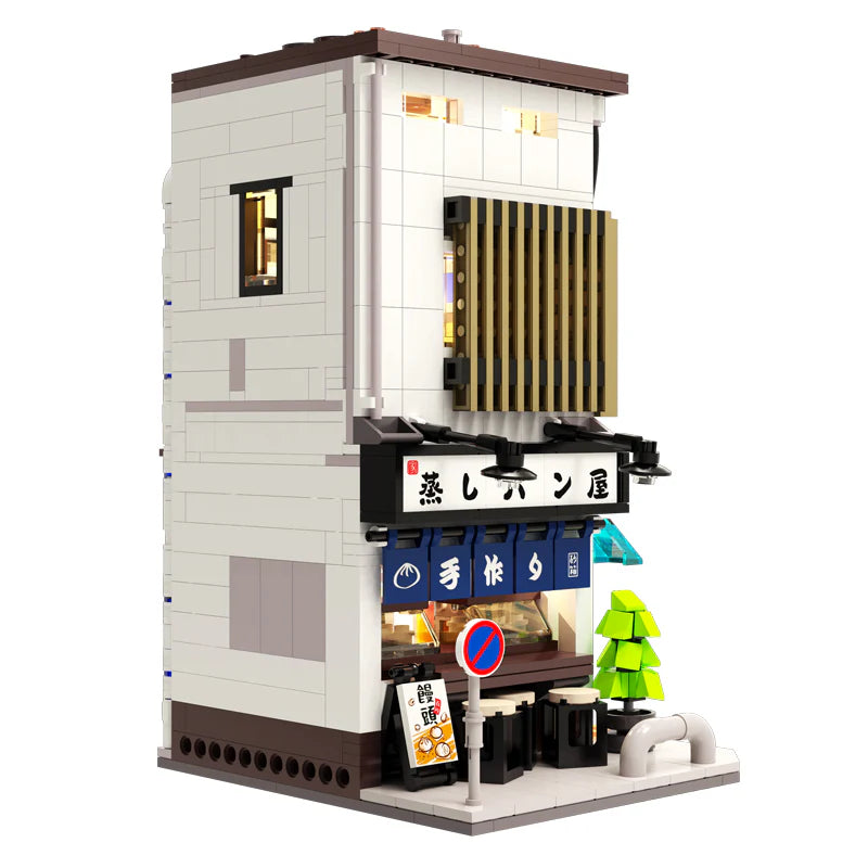 DBLC66006W - CADA - CITY - JAPANESE STUFFED BUN HOUSE - 1108PZ - Immagine 2