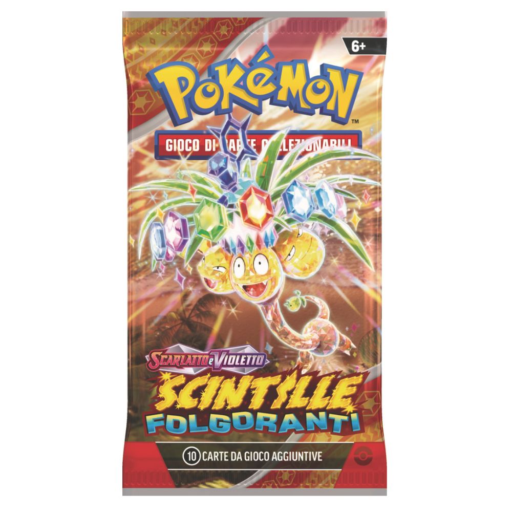 PK60565-I - POKEMON - BOX 36 BUSTE - SCARLATTO E VIOLETTO - SV08 - SCINTILLE FOLGORANTI - Immagine 6