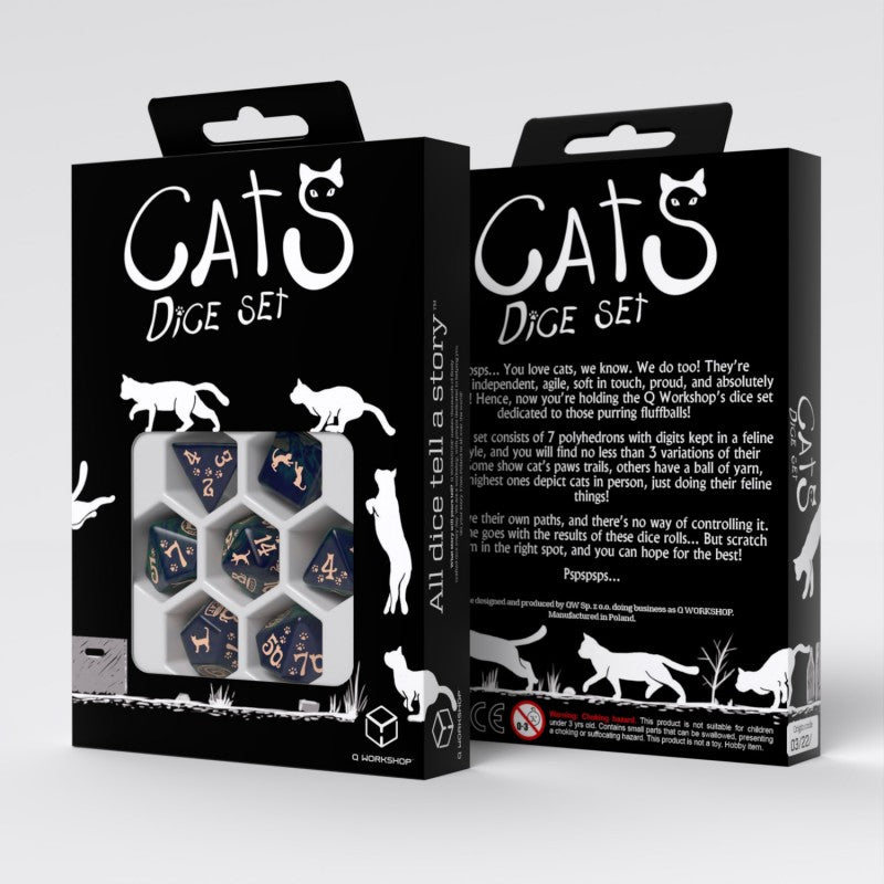 SCAT10 - SET 7 DADI MITTENS - Immagine 2
