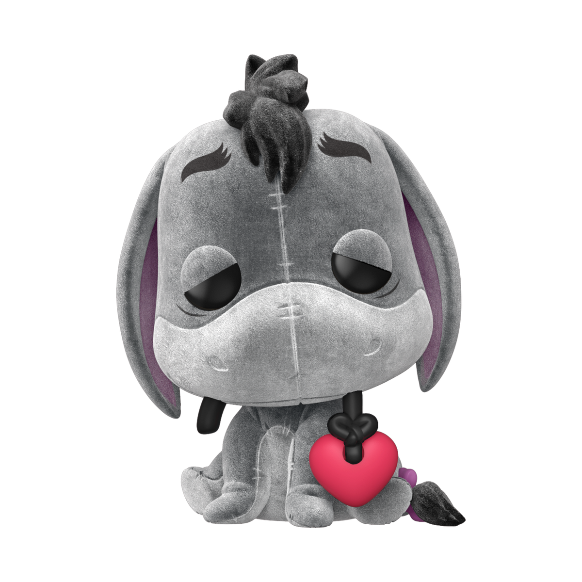 DISNEY: WINNIE THE POOH - POP FUNKO VINYL FIGURE 1170 EEYORE W/HEART (FL) 9CM - Immagine 2