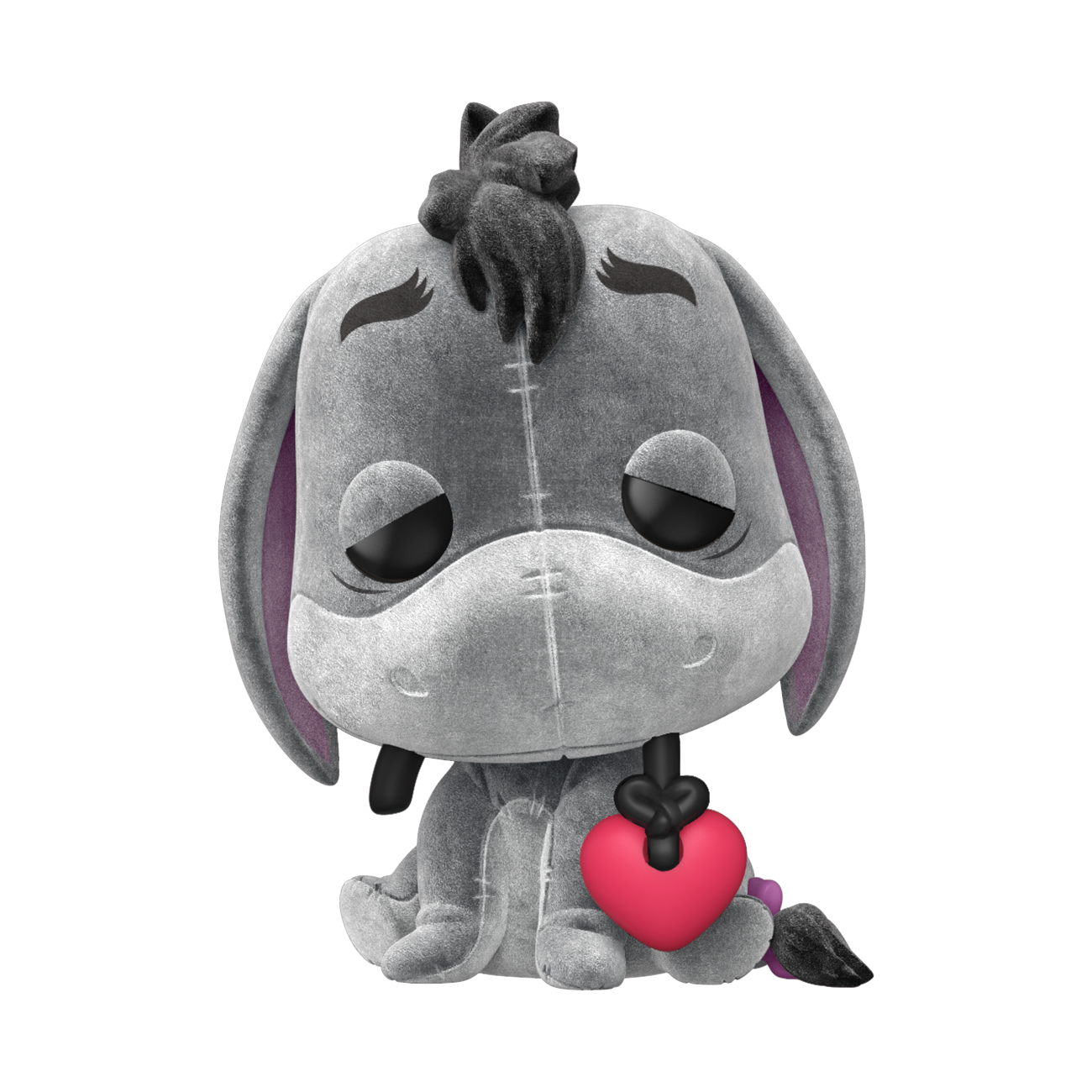 DISNEY: WINNIE THE POOH - POP FUNKO VINYL FIGURE 1170 EEYORE W/HEART (FL) 9CM - Immagine 2