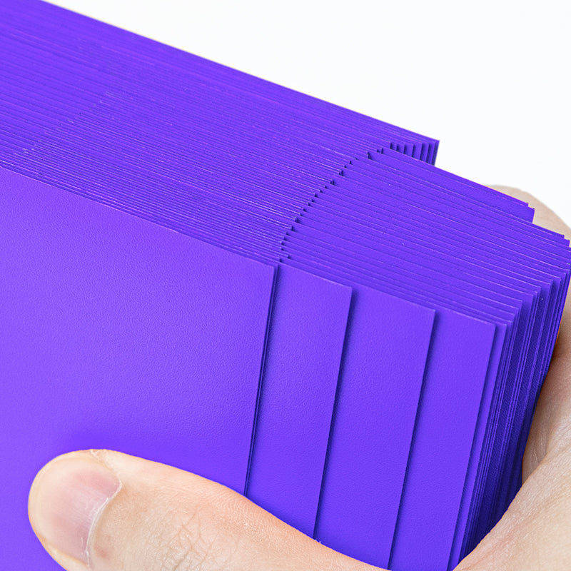 SANSEKING - 70 TOURNAMNET SLEEVES - WHITE DRAGON SERIES - STANDARD SIZE - PURPLE - Immagine 4