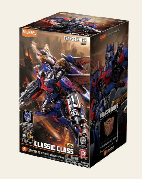 TRANSFORMERS - CLASSIC CLASS 21 JET WING OPTIMUS PRIME (MOVIE 8) - MODEL KIT - Immagine 5