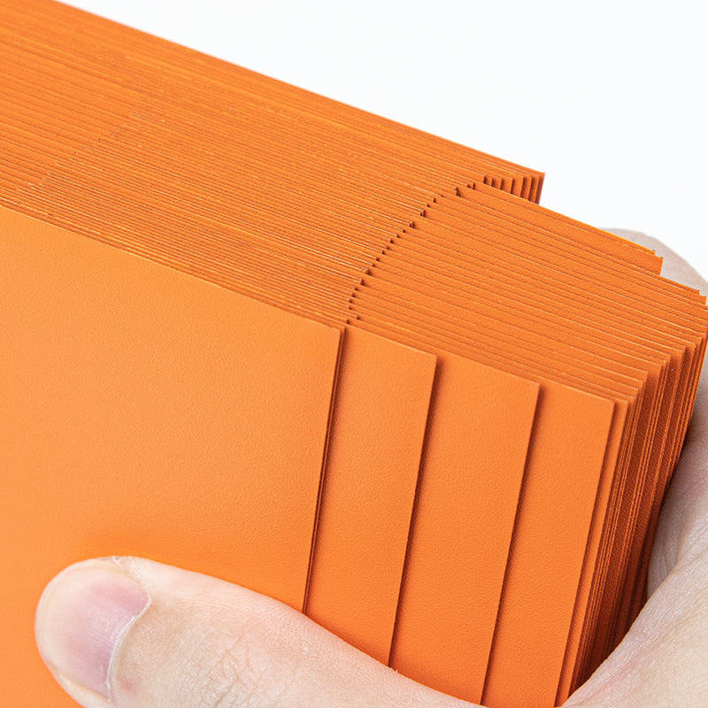 SANSEKING - 70 TOURNAMNET SLEEVES - WHITE DRAGON SERIES - STANDARD SIZE - ORANGE - Immagine 4