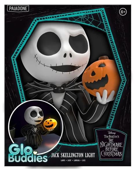 PP16655NBCVN - NIGHTMARE BEFORE CHRISTMAS - JACK SKELLINGTON GLOBUDDIES LIGHT - Immagine 2
