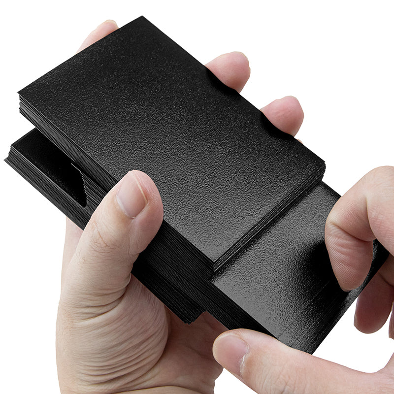 SANSEKING - 100 TOURNAMENT SLEEVES - LANLING KING SERIES - STANDARD SIZE - TAIJI BLACK - Immagine 3