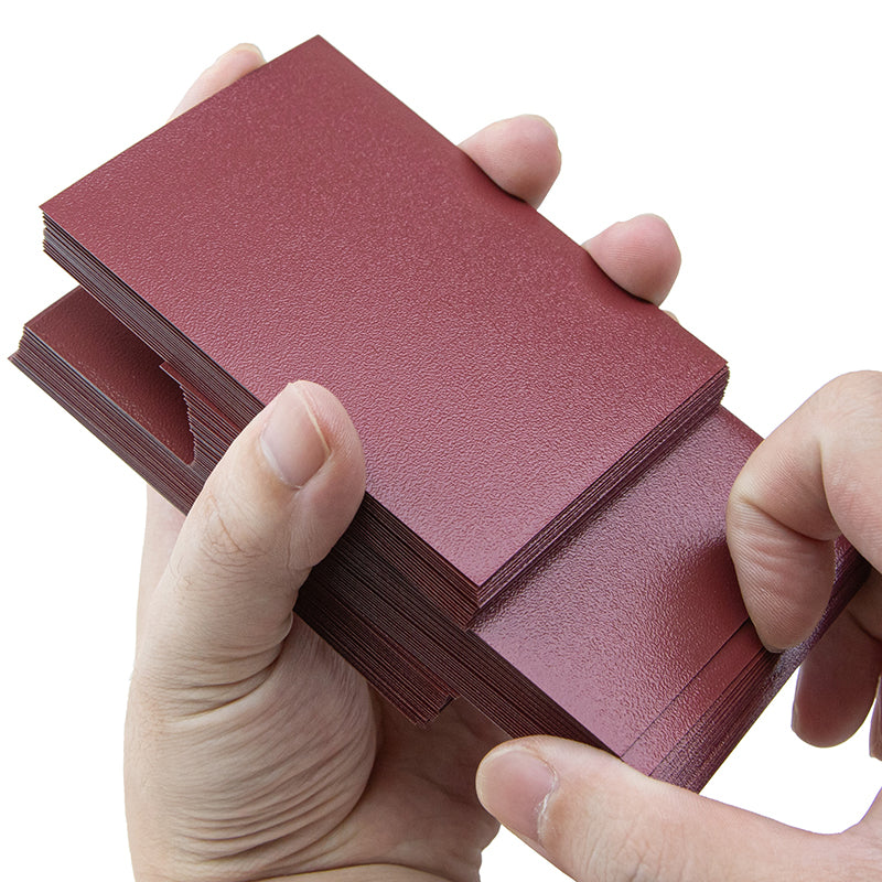 SANSEKING - 100 TOURNAMENT SLEEVES - LANLING KING SERIES - STANDARD SIZE - CHINA RED - Immagine 4