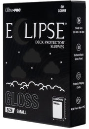 16710 - 60 ECLIPSE DECK PROTECTOR SLEEVES - SMALL - GLOSS - JET BLACK - Immagine 2