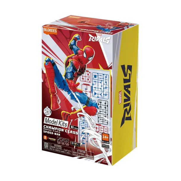 MARVEL RIVALS - CHAMPION CLASS 06 SPIDER-MAN - MODEL KIT - Immagine 4