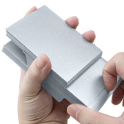 SANSEKING - 60 TOURNAMENT SLEEVES - LANLING KING SERIES - JAPANESE SIZE - SILVER FROST - Immagine 2