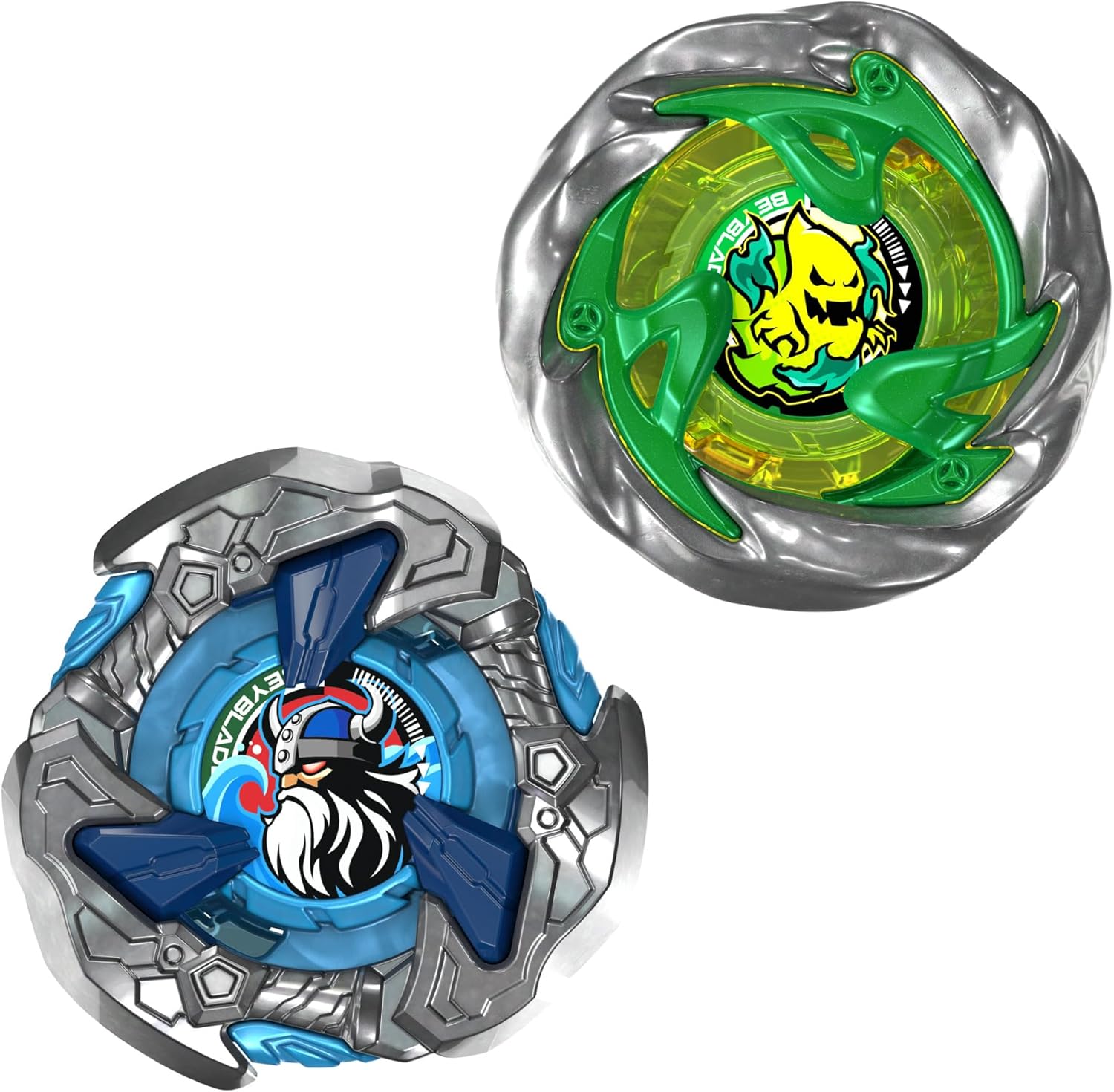 BEYBLADE-X - DUAL PACK - CIRCLE GHOST 4-60LR UX & HACK VIKING 4-550 UX - Immagine 3