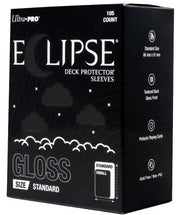 16700 - 105 ECLIPSE DECK PROTECTOR SLEEVES - STANDARD - GLOSS - JET BLACK - Immagine 2