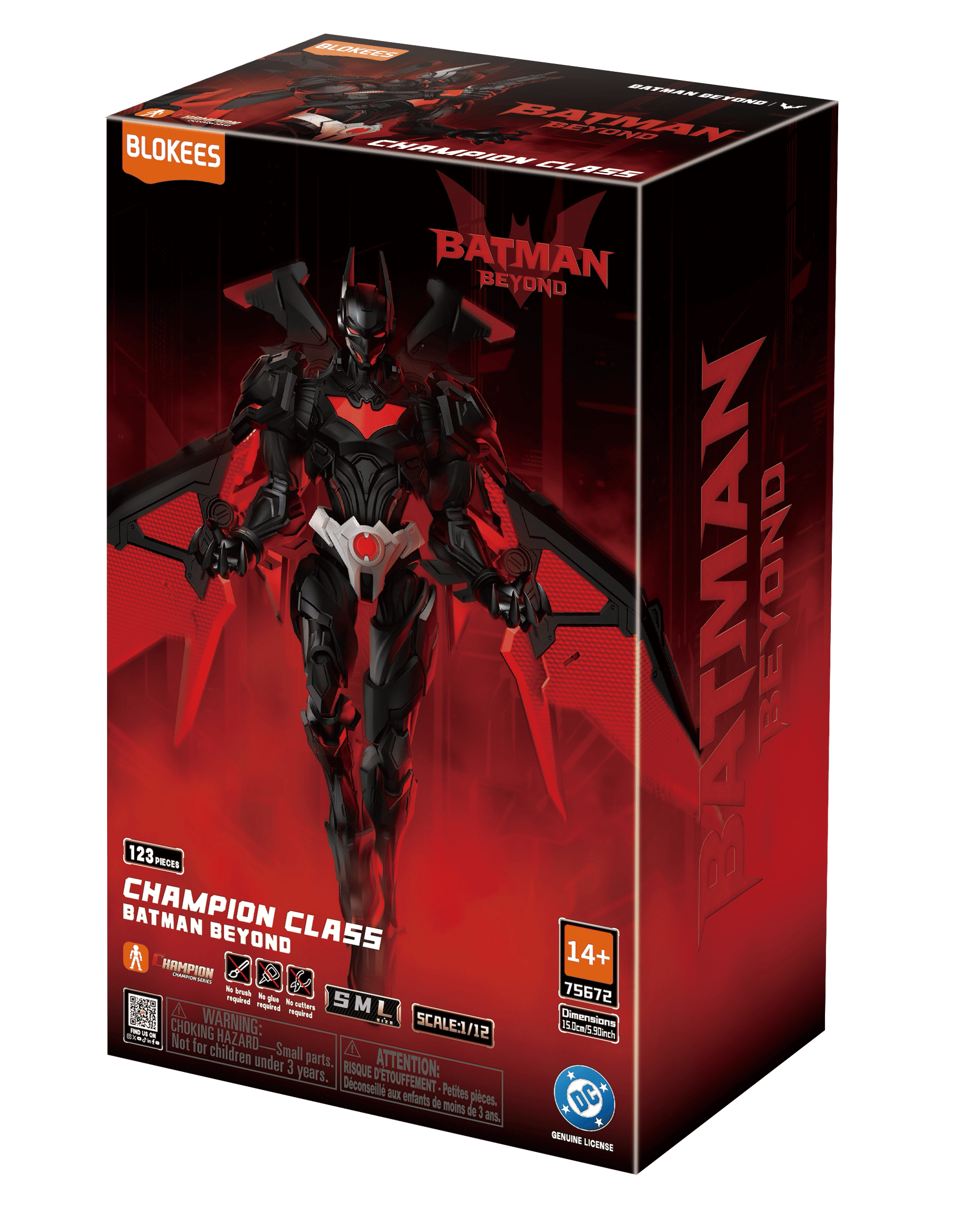 DC - CHAMPION CLASS 02 - BATMAN BOYOND - MODEL KIT - Immagine 4