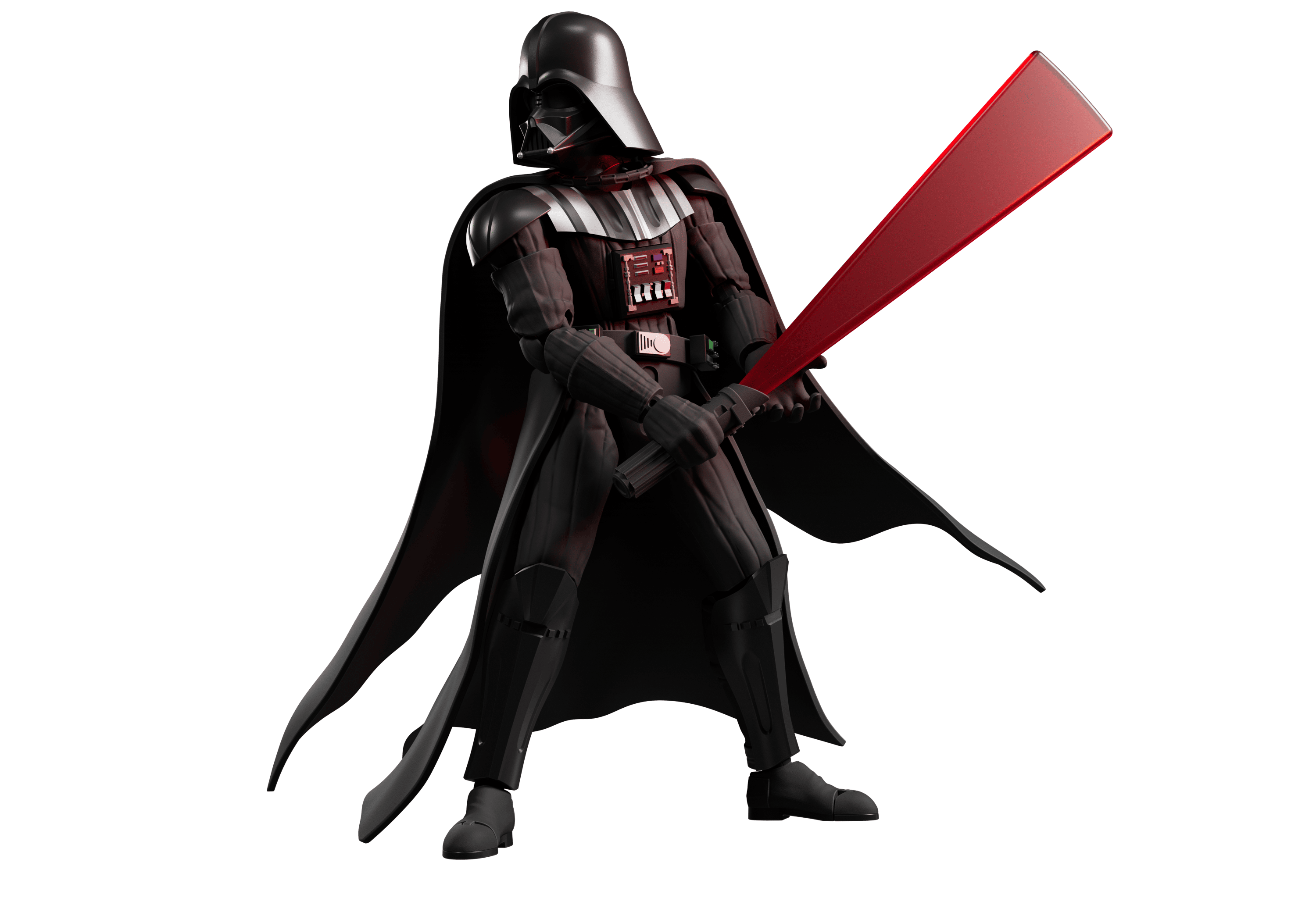STAR WARS - CHAMPION CLASS 01 - DARTH VADER (EVERGREEN MOVIE) - MODEL KIT - Immagine 3