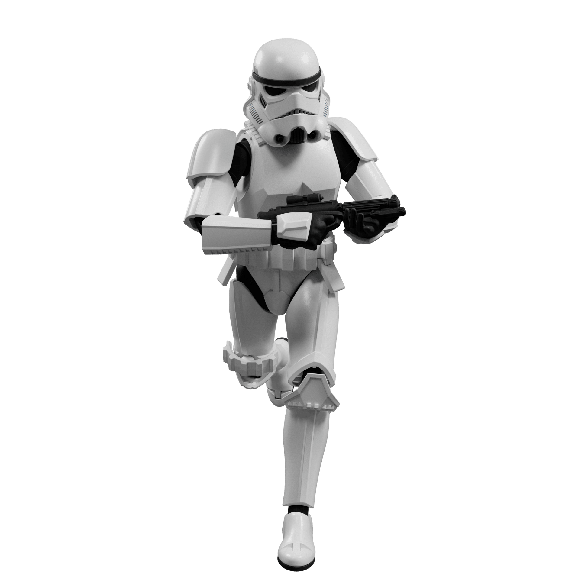 STAR WARS - CHAMPION CLASS 02 - STORMTROOPER (EVERGREEN MOVIE) - MODEL KIT - Immagine 3