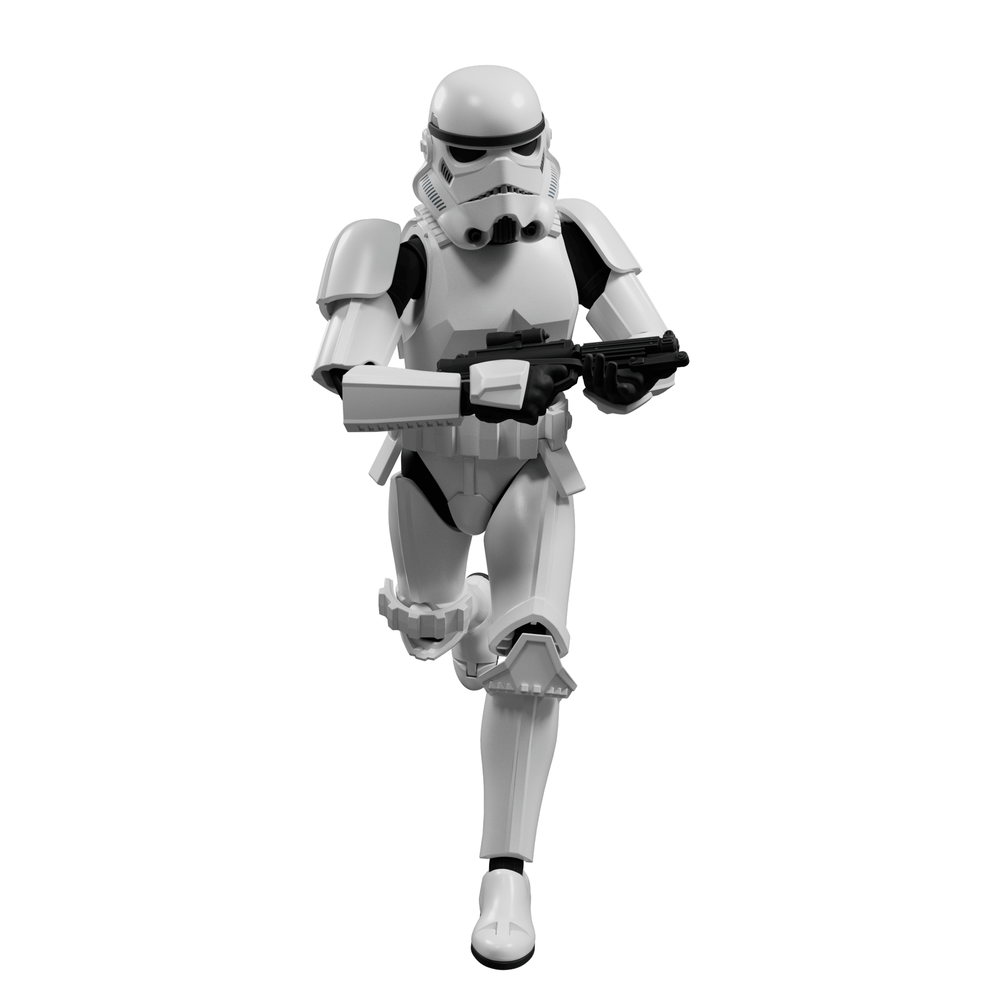 STAR WARS - CHAMPION CLASS 02 - STORMTROOPER (EVERGREEN MOVIE) - MODEL KIT - Immagine 3