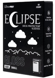 16711 - 60 ECLIPSE DECK PROTECTOR SLEEVES - SMALL - GLOSS - ARCTIC WHITE - Immagine 2