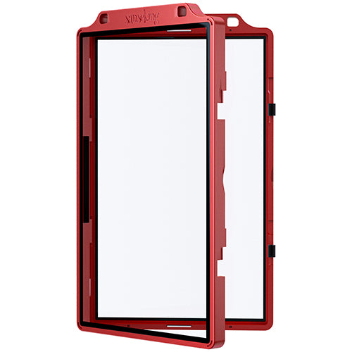SANSEKING - BGS GRADED CARD SLAB PROTECTOR - 55PT - ANTI-UV - CLICK OPENING - CHINA RED - Immagine 2