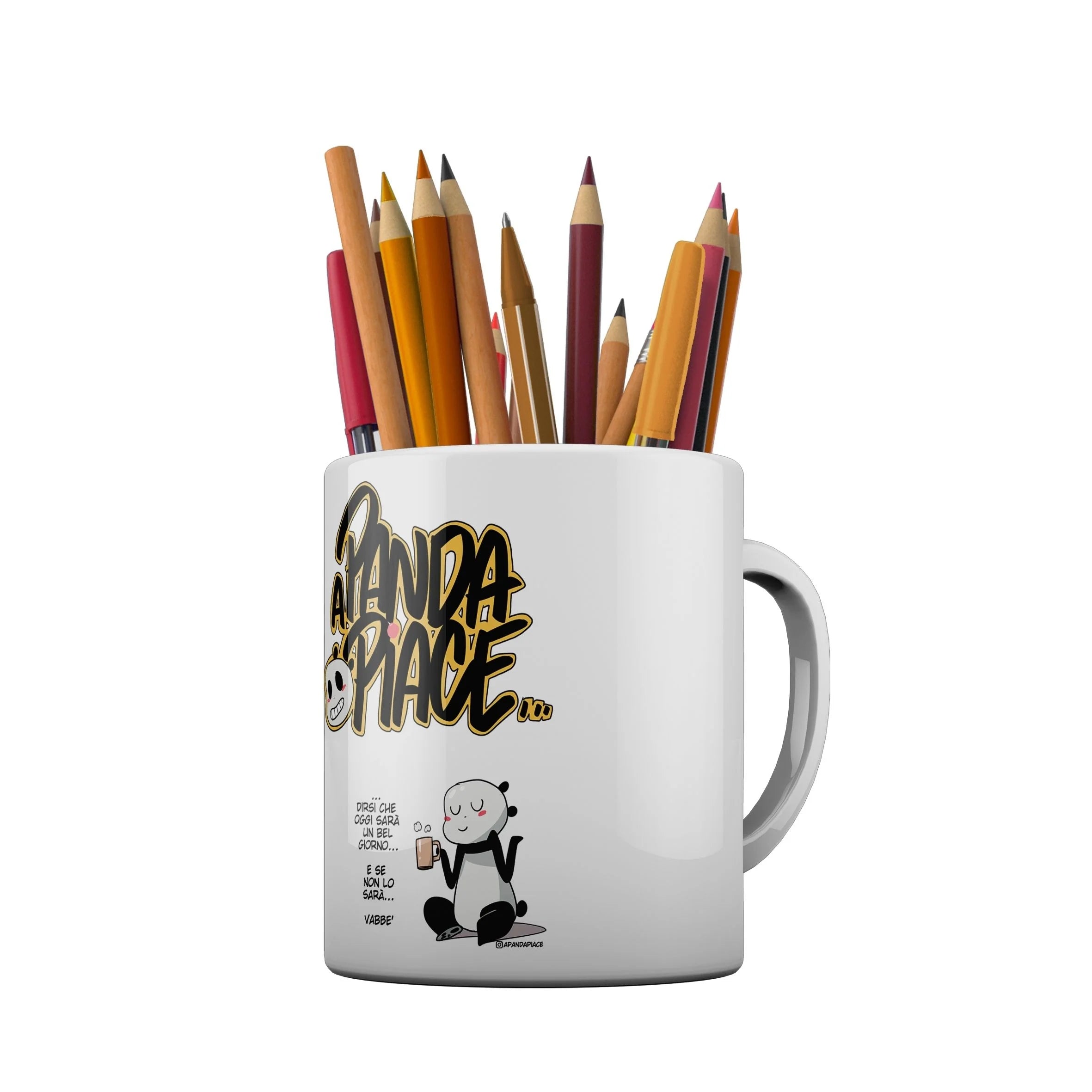 GIGACIAO - TAZZA - A PANDA PIACE BEL GIORNO - Immagine 4
