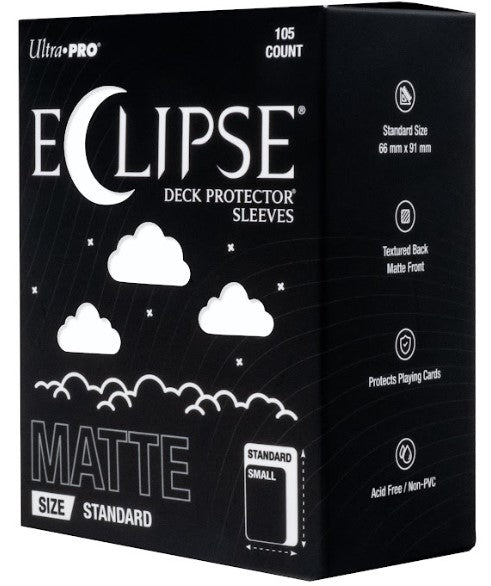 16681 - 105 ECLIPSE DECK PROTECTOR SLEEVES - STANDARD - MATTE - ARCTIC WHITE - Immagine 2