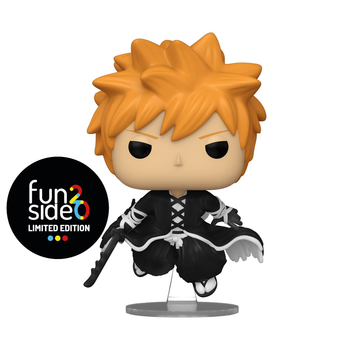 BLEACH - POP FUNKO VINYL FIGURE 1826 ICHIGO KUROSAKI 9CM FUNSIDE20 EXCL - Immagine 2