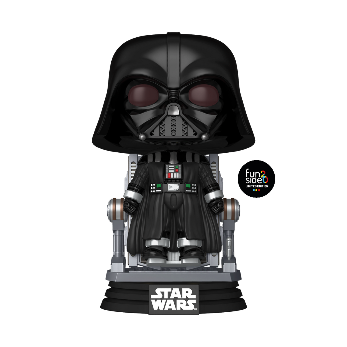 STAR WARS - POP FUNKO VINYL FIGURE 757 DARTH VADER REBUILD 9CM FUNSIDE 20 EXCL - Immagine 2