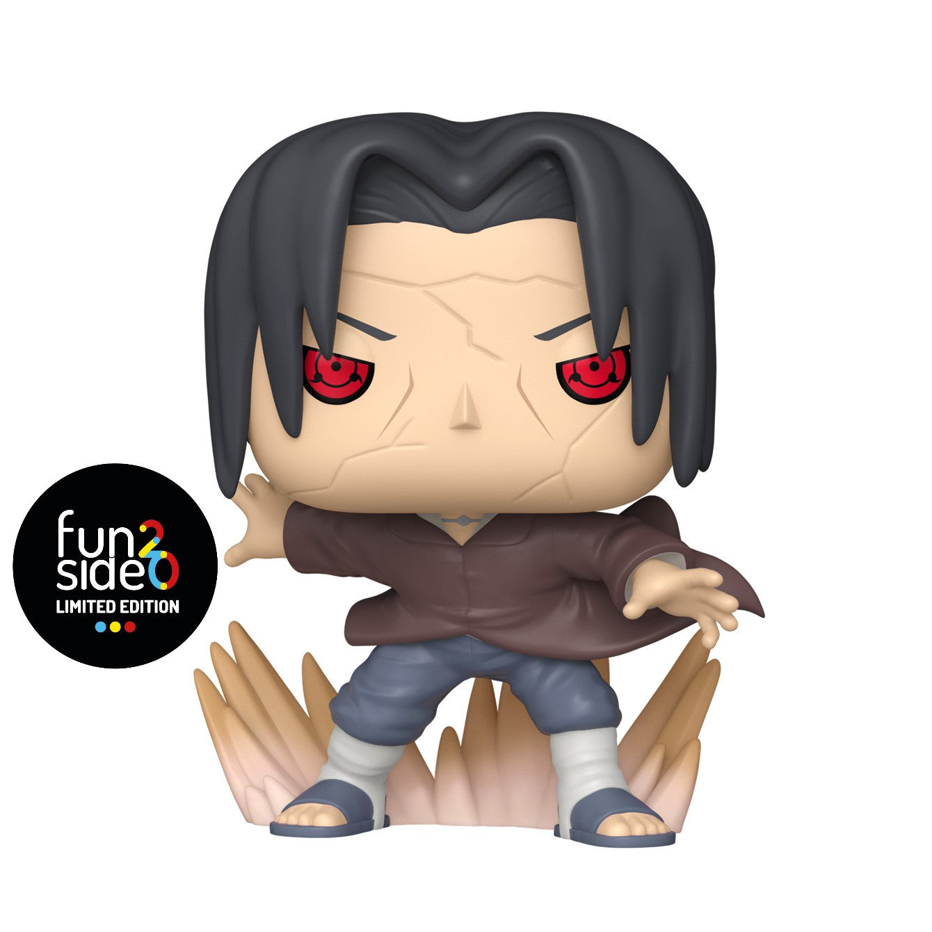 NARUTO SHIPPUDEN - POP FUNKO VINYL FIGURE 1849 ITACHI UCHIHA EDO - REGULAR 9CM FUNSIDE20 EXCL - Immagine 2