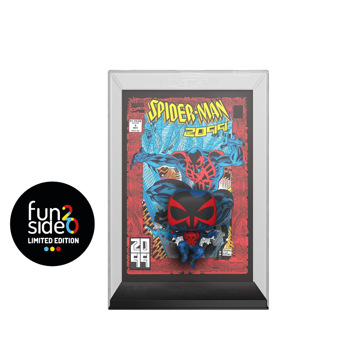 MARVEL - POP FUNKO COMIC COVERS VINYL FIGURE 68 SPIDER-MAN 2099 #19CM FUNSIDE20 EXCL - Immagine 2