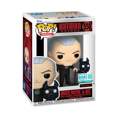 Pop&Buddy: BTAS S5 - POP Funko Figure Supreme 550 - Old Wayne with Ace Funside EXCL