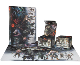 SANSEKING - HELLBRINGER SERIES TRADING CARD PLAYMAT - 350X590MM - Immagine 2