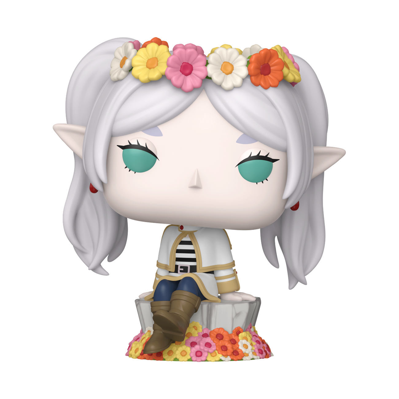 FRIEREN - POP FUNKO VINYL FIGURE 2071 - FRIEREN (FLOWER CROWN) 9CM FUNSIDE EXCL - Immagine 2