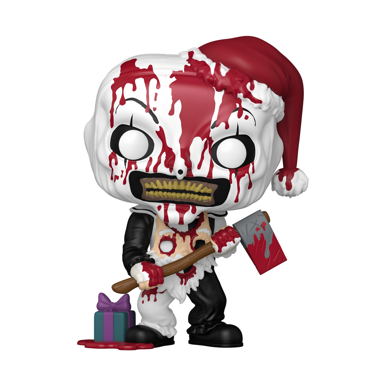 TERRIFIER - POP FUNKO VINYL FIGURE - ART THE CLOWN 9CM FUNSIDE EXCL - Immagine 2