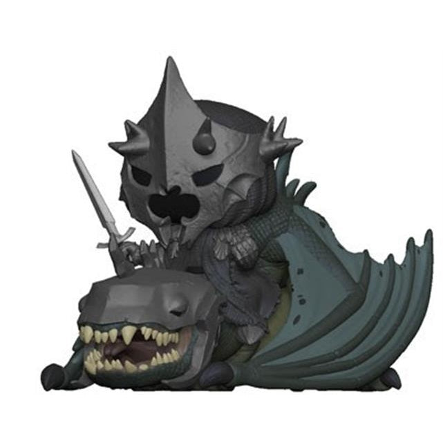 THE LORD OF THE RINGS - POP FUNKO VINYL FIGURE RIDE 63 WITCH KING W/ FELLBEAST 12CM - Immagine 2